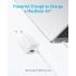Anker USB C Charger Adapter, 33W 2 Port Compact Charger with Foldable Plug for iPhone 17/16 Series, Galaxy, and More - White